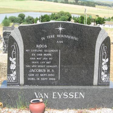 EYSSEN Jacobus H.S., van 1930-1966