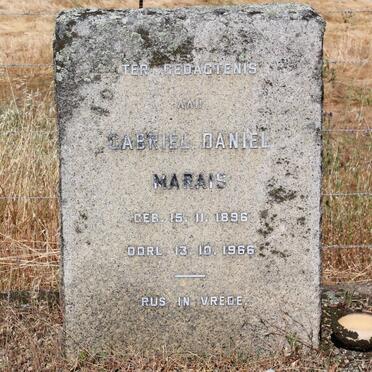 MARAIS Gabriel Daniel 1896-1966