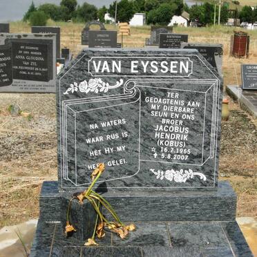 EYSSEN Jacobus Hendrik, van 1965-2007