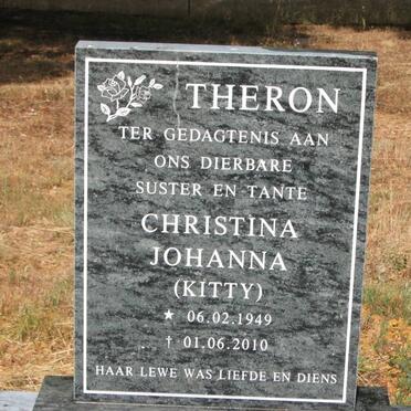 THERON Christina Johanna 1949-2010