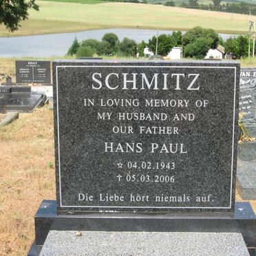 SCHMITZ Hans Paul 1943-2006