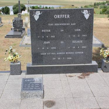 ORFFER Jan 1934-2004 :: ORFFER Pieter 1962-1994 &amp; Lida 1963-1994 :: ORFFER Jean 1988-1994 :: ORFFER Eulalie 1990-1994