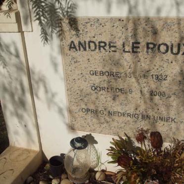 ROUX Andre, le 1932-2003