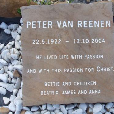 REENEN Peter, van  1922-2004