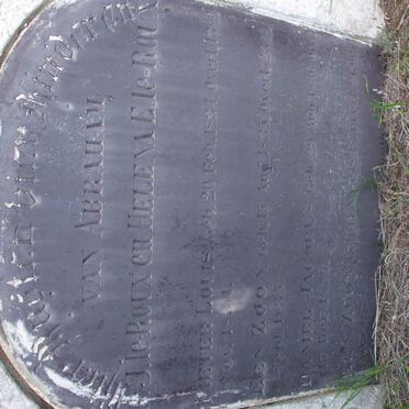 ROUX Pieter Louis, le 1834-1835 :: LE ROUX Daniel Jacobus 1836-1837 :: LE ROUX seun 1835-1835 :: LE ROUX seun 1838-1838 
