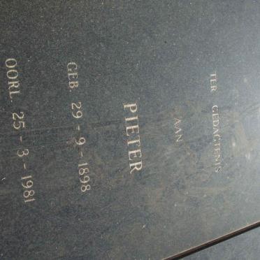 JOUBERT Pieter 1898-1981 &amp; Anna de Vos nee LE ROUX 1905-1995 