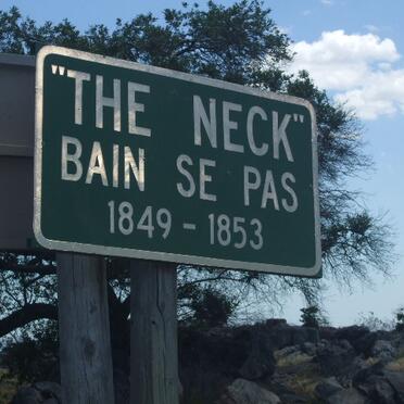 1. BAIN SE PAS "The Neck" 1849-1853
