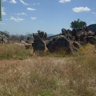 Western Cape, WELLINGTON district, Bain's Kloof Pass, The Neck, Memorials