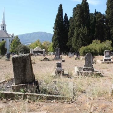 Western Cape, WELLINGTON, NG Moederkerk Wellington, kerkhof en gedenkmuur