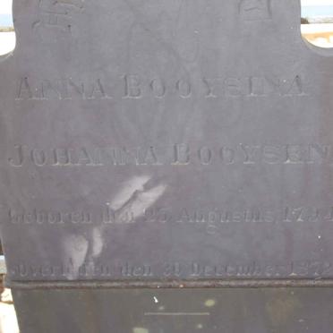 BOOYSEN Anna Booysina Johanna 1784-1872