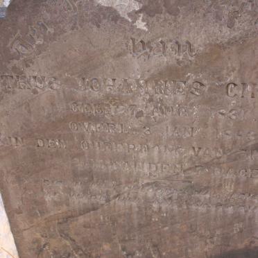 CILLIE Petrus Johannes 1831-188?