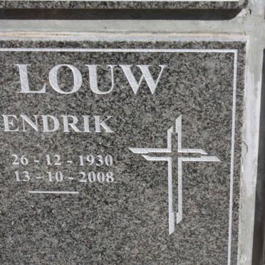 LOUW Hendrik 1930-2008