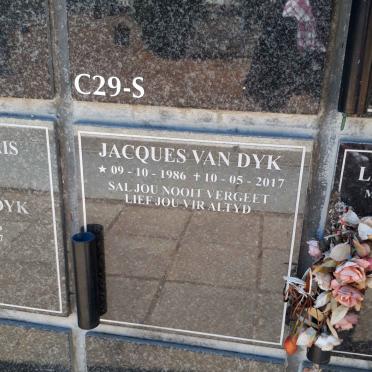 DYK Jacques, van 1986-2017