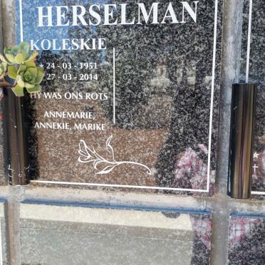 HERSELMAN Koleskie 1951-2014