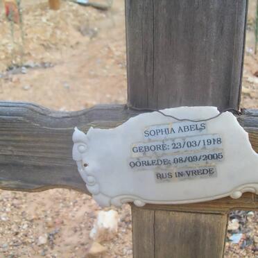 ABELS Sophia 1918-2005