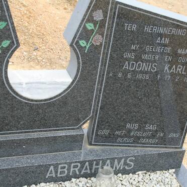 ABRAHAMS Adonis Karl 1935-1995