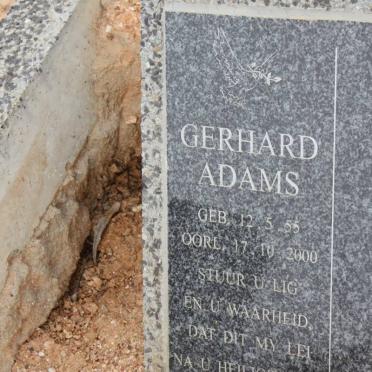 ADAMS Gerhard 1955-2000