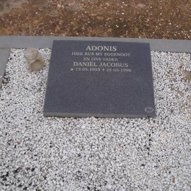 ADONIS Daniël Jacobus 1953-1998