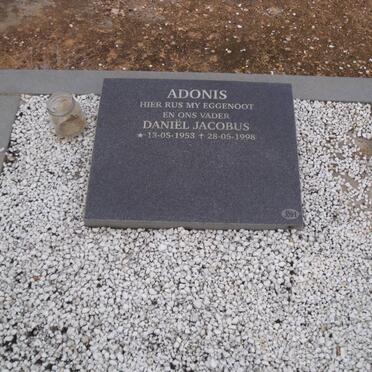 ADONIS Daniël Jacobus 1953-1998
