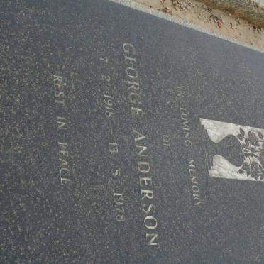 ANDERSON George 1918-1978