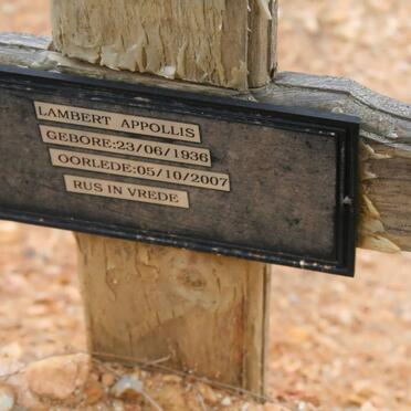 APPOLLIS Lambert 1936-2007
