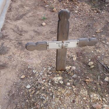 APRIL Clifford 1944-2007