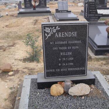 ARENDSE Willem 1920-1994