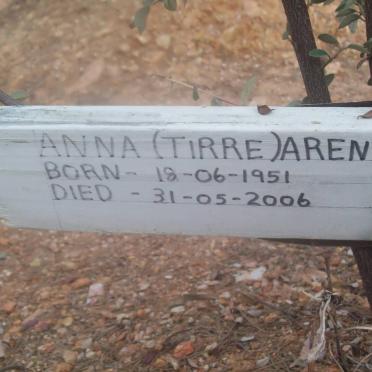 ARENDSE Anna 1951-2006