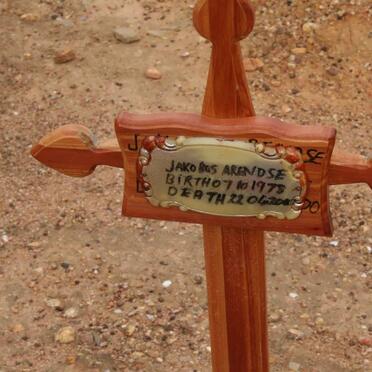 ARENDSE Jacobus 1978-2000