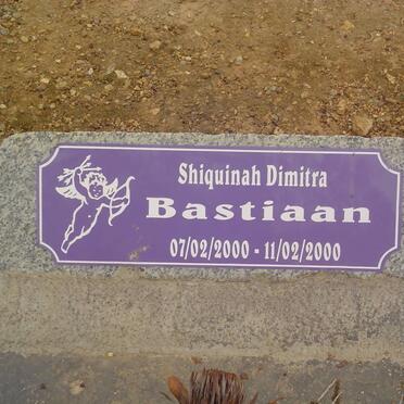 BASTIAAN Shiquinah Dimitra 2000-2000