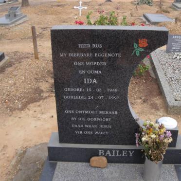 BAILEY Ida 1948-1997