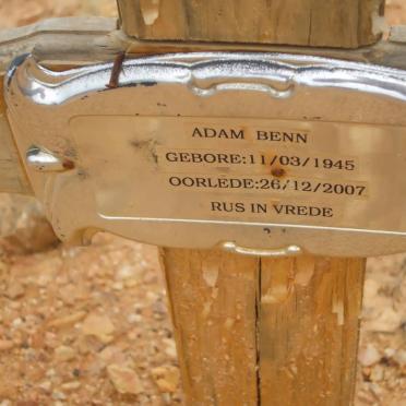 BENN Adam 1945-2007