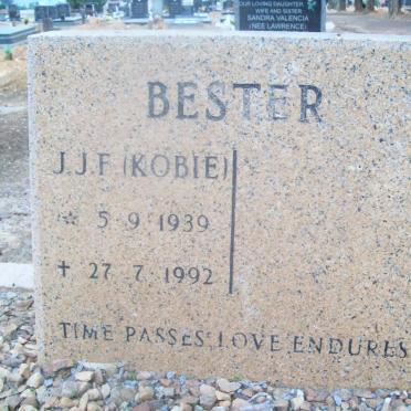 BESTER J.J.F. 1939-1992