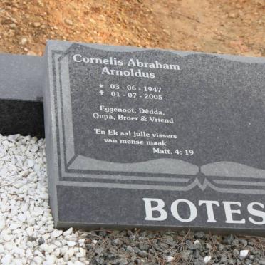 BOTES Cornelis Abraham Arnoldus 1947-2005