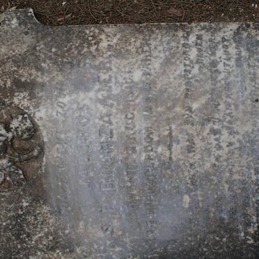 BOONZAAIER Jacobus S.P. -1911