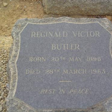 BUTLER Reginald Victor 1896-1963