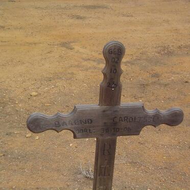 CAROLISSEN Barend 1926-2006