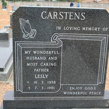 CARSTENS Lesly 1958-1991
