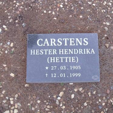 CARSTENS Hester Hendrika 1905-1999