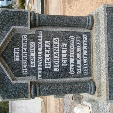 CILLIÉ Helena Johanna nee JOUBERT 1889-1979