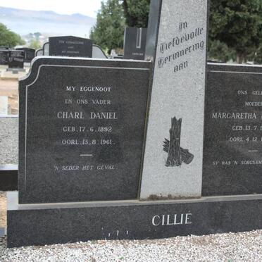 CILLIÉ Charl Daniel 1892-1961 &amp; Margaretha RETIEF 1893-1965