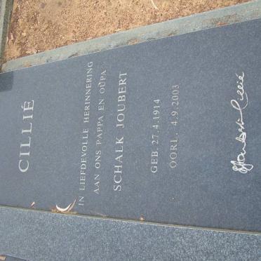 CILLIÉ Schalk Joubert 1914-2003 &amp; Cynthia Lorraine ABERG 1914-2003