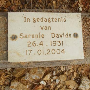 DAVIDS Saronie 1931-2004