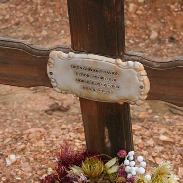 DAVIDS Deon Gregory 1970-2006