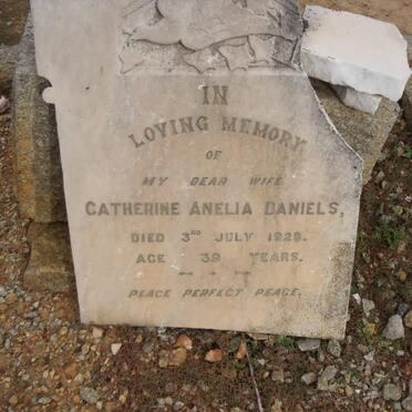 DANIELS Catherine Anelia -1928