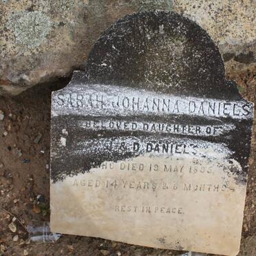 DANIELS Sarah Johanna -1895