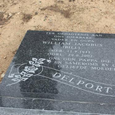 DELPORT William Jacobus 1933-2002