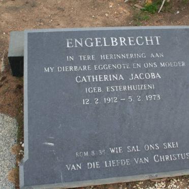 ENGELBRECHT Catherina Jacoba nee ESTERHUIZEN 1912-1973