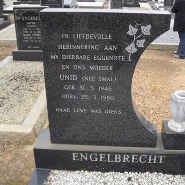 ENGELBRECHT Unid nee SMAL 1946-1980