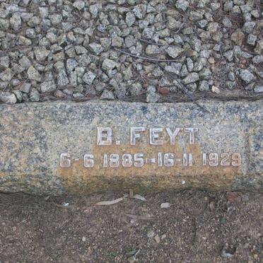FEYT B. 1885-1929